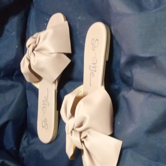 Dusty purple so me slides size 7 - Picture 3 of 3